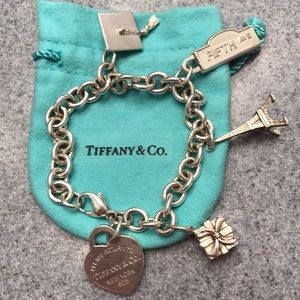 Tiffany & Co Charm Bracelet (all charms included)
